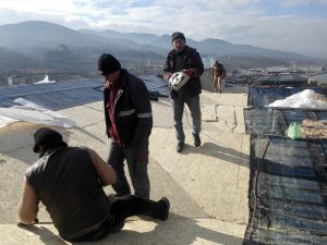 Zonguldak otel çatı imalat projesi tamamlandı