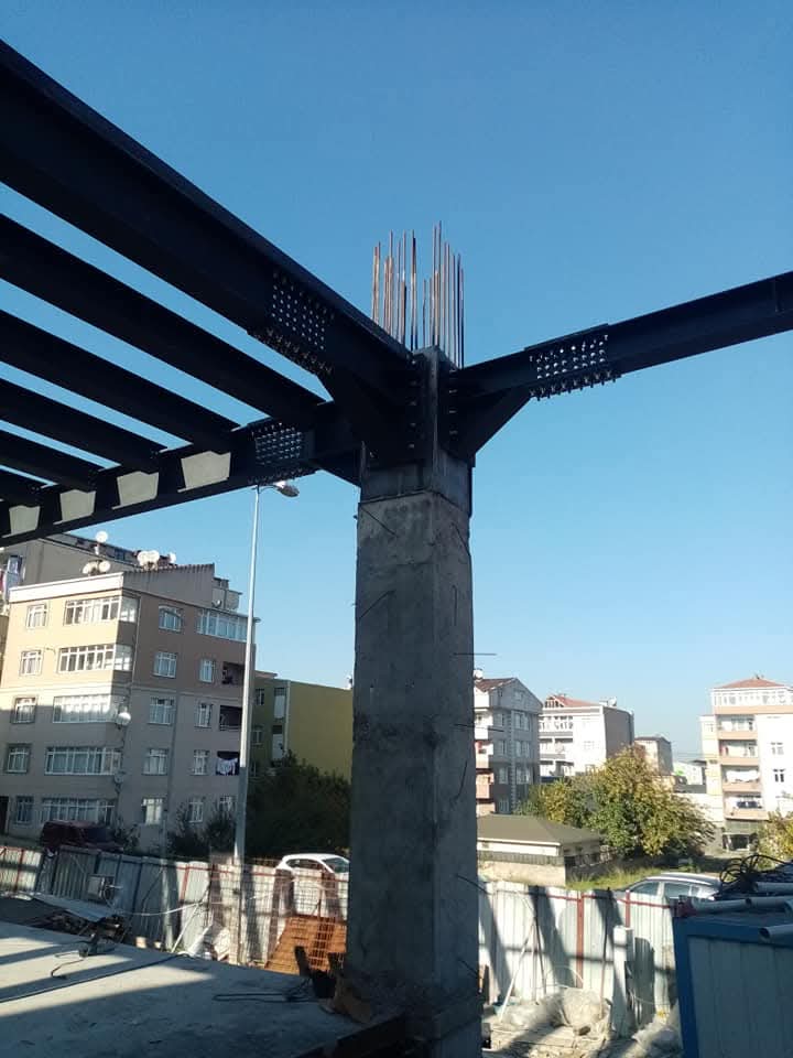 Endüstriyel projeler için profesyonel çelik yapı montaj ve uygulama çalışmaları