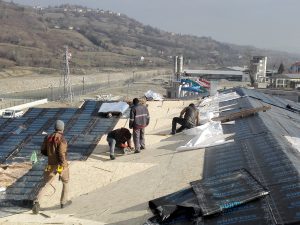 Zonguldak Devrek otel çatı imalat ve montaj projesi tamamlandı